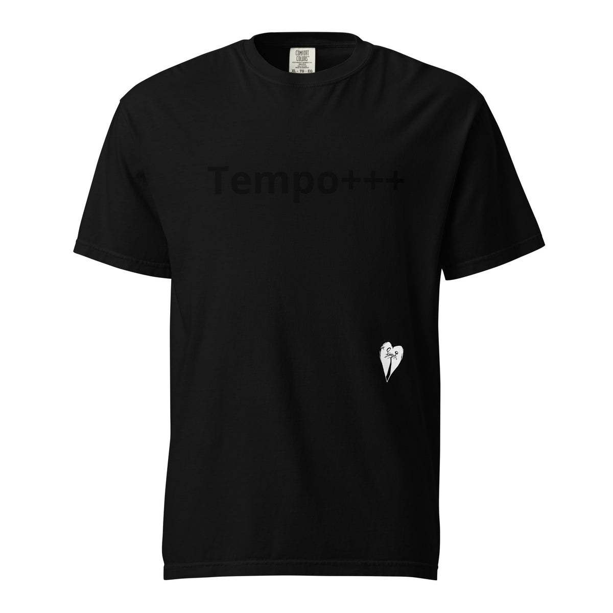☆FREEDOM☆ Powerhouse Two-Tone Logo Overfit T-Shirt Black P LIMITED EDITION] Oversized 'Ascension' Comfort Pump Cover T