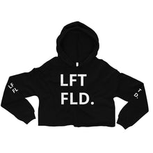 Load image into Gallery viewer, FLD &quot;Leftfield Big Stacks&quot; Cropped Hoodie Women&#39;s